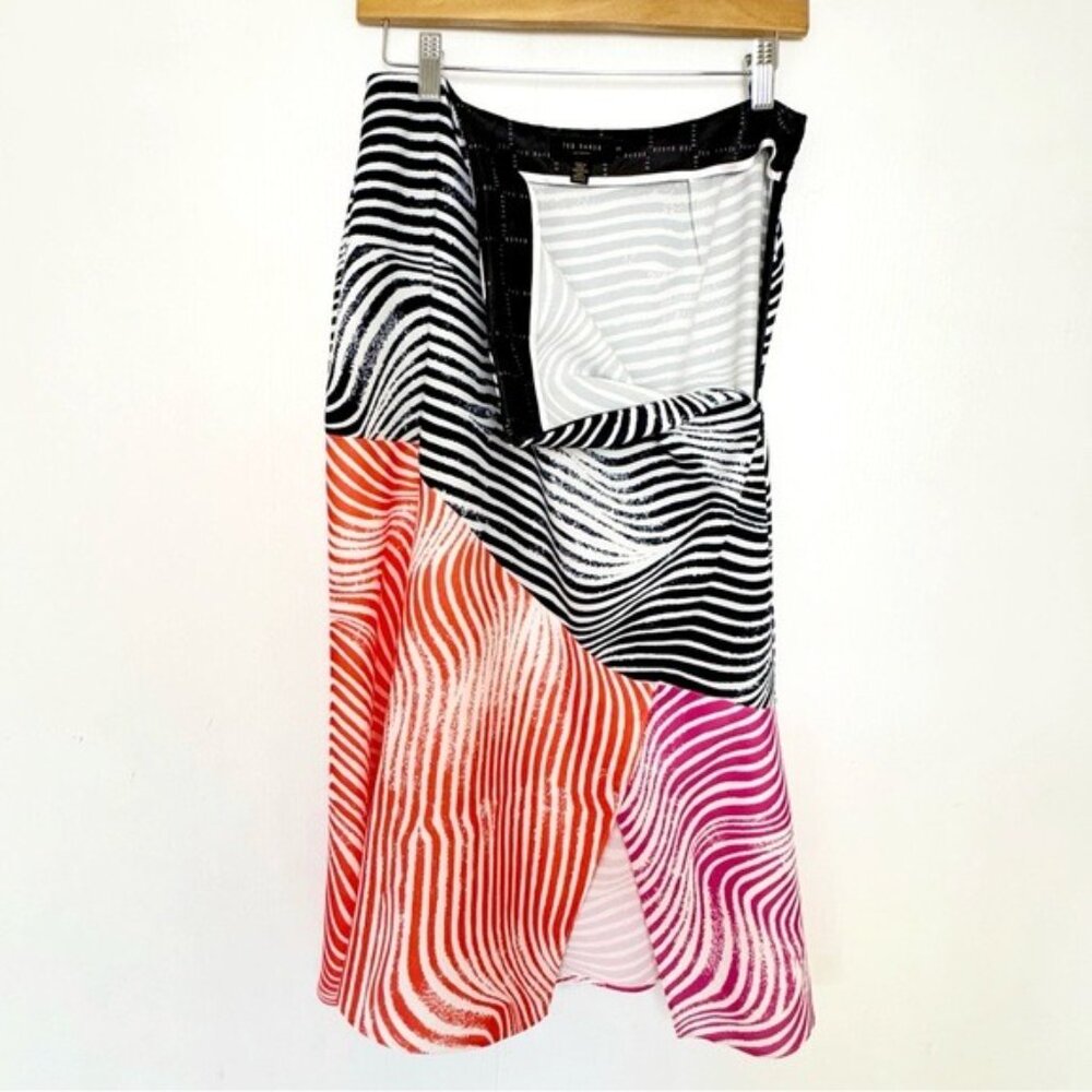 Ted Baker Canddra Color Block Zebra Printed Contr… - image 6